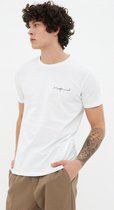 Trendyol TMNSS20TS0083 Volwassenen Mannen T-shirt Single pack - Wit - M