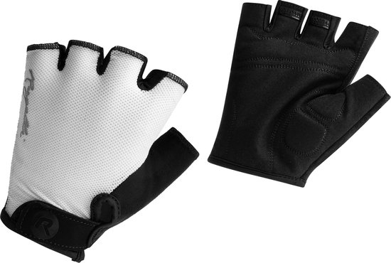 Rogelli Core Dames Fietshandschoenen - Zomer - Korte vinger - Wit — afbeelding 4