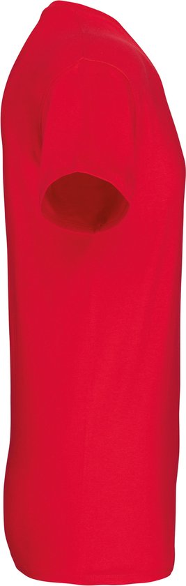 T-shirt rouge à col rond marque Kariban taille S