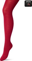 Bonnie Doon Bio Cotton Tights Filles Dark Red size 128/134 - Collants pour Kinder - Certifié OEKO-TEX - Collants en coton biologique - Katoen Bio respectueux de la peau - Coupe fine - Coutures lisses - Rouge/Rose - Rouge pierre - BP053900.13