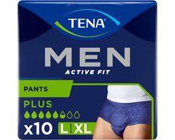 TENA Men Active Fit Plus Large / XL - 4 x 10 stuks
