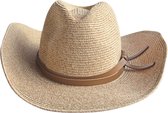 Rio Cowboy Chapeau de soleil pour femme Protection UV House of Ord - Cape Town - Taille : M/L : 58 cm Couleur : Marron clair