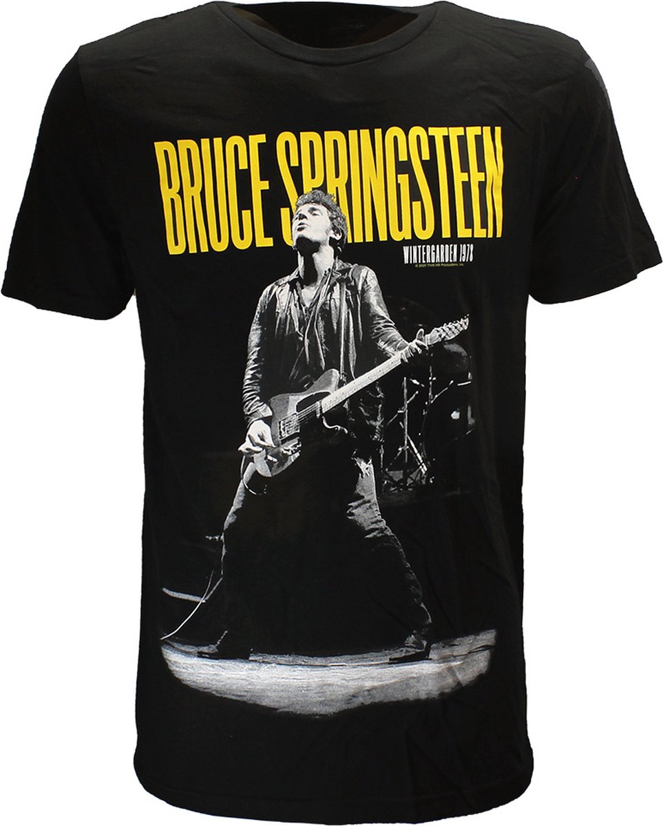 Bruce Springsteen Winterland Ballroom Guitar T-Shirt - Officiële Merchandise - S