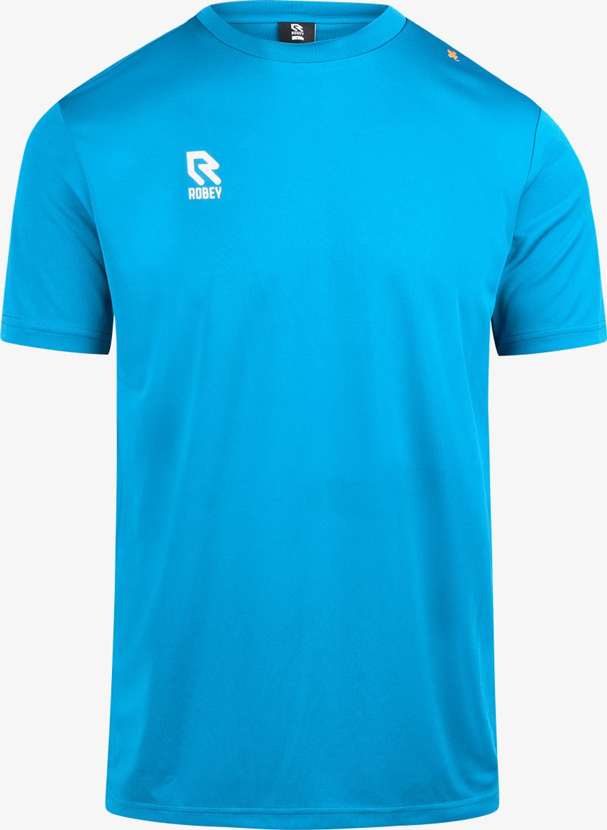 Robey Crossbar Shirt Korte Mouw Kinderen - Hemelsblauw | Maat: 128