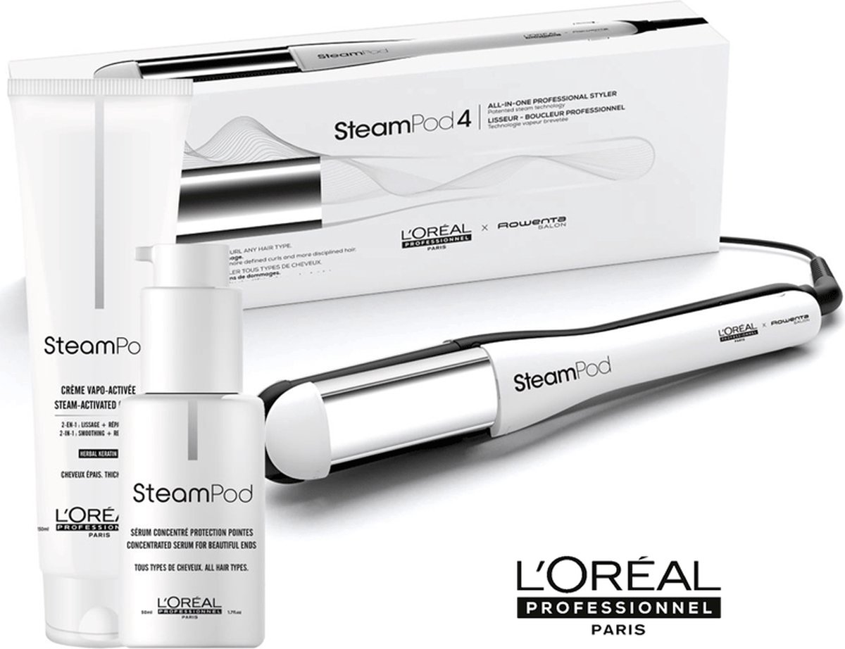 L'Oréal Steampod 4.0 - Set dik haar | bol