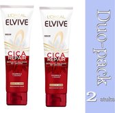 L'Oréal Paris Elvive Cica Repair Haarcrème - Duo pack 2 x 150 ml