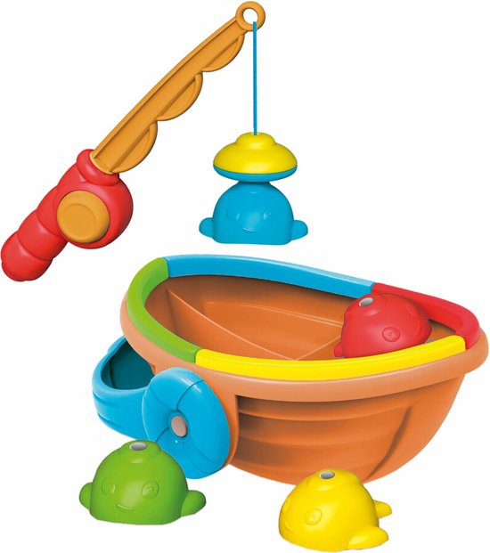 Baby Clementoni - Magnetisch Visspel - Hengelspel met 4 Vissen - Speelgoed vanaf 1 Jaar van Merkloos — afbeelding 3