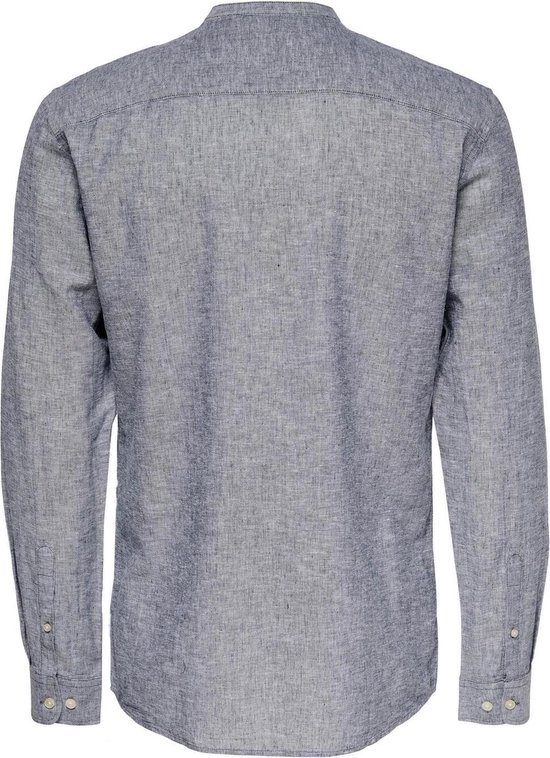 Only & Sons Caiden LS Solid Linnen Overhemd Heren