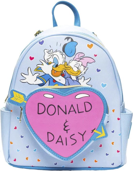 Disney Loungefly Backpack Donald & Daisy Duck Valentines