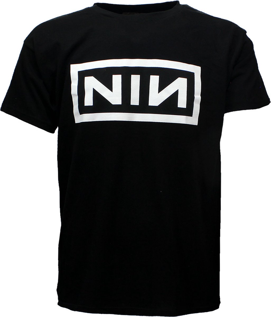 Nine Inch Nails Classic Logo Band T-Shirt - Officiële Merchandise - M