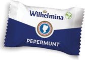 Wilhelmina Pepermunt vegan per stuk verpakt, doos 1000 stuks