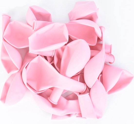 Ballonnen Pastel Roze Verjaardag versiering 100 stuks