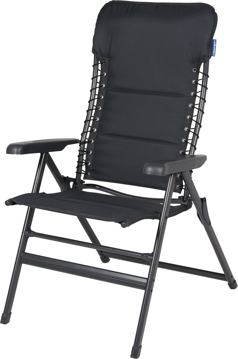 Campingstoel Joplin, 4 standen verstelbaar, alu frame