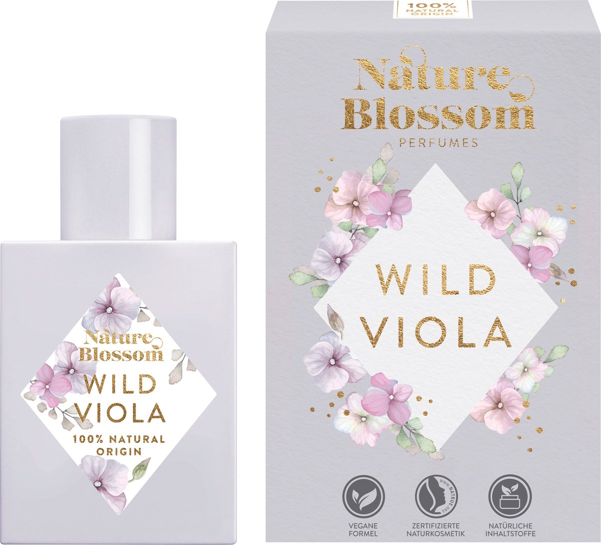 Nature Blossom Eau de Parfum Wild Viola, 50 ml