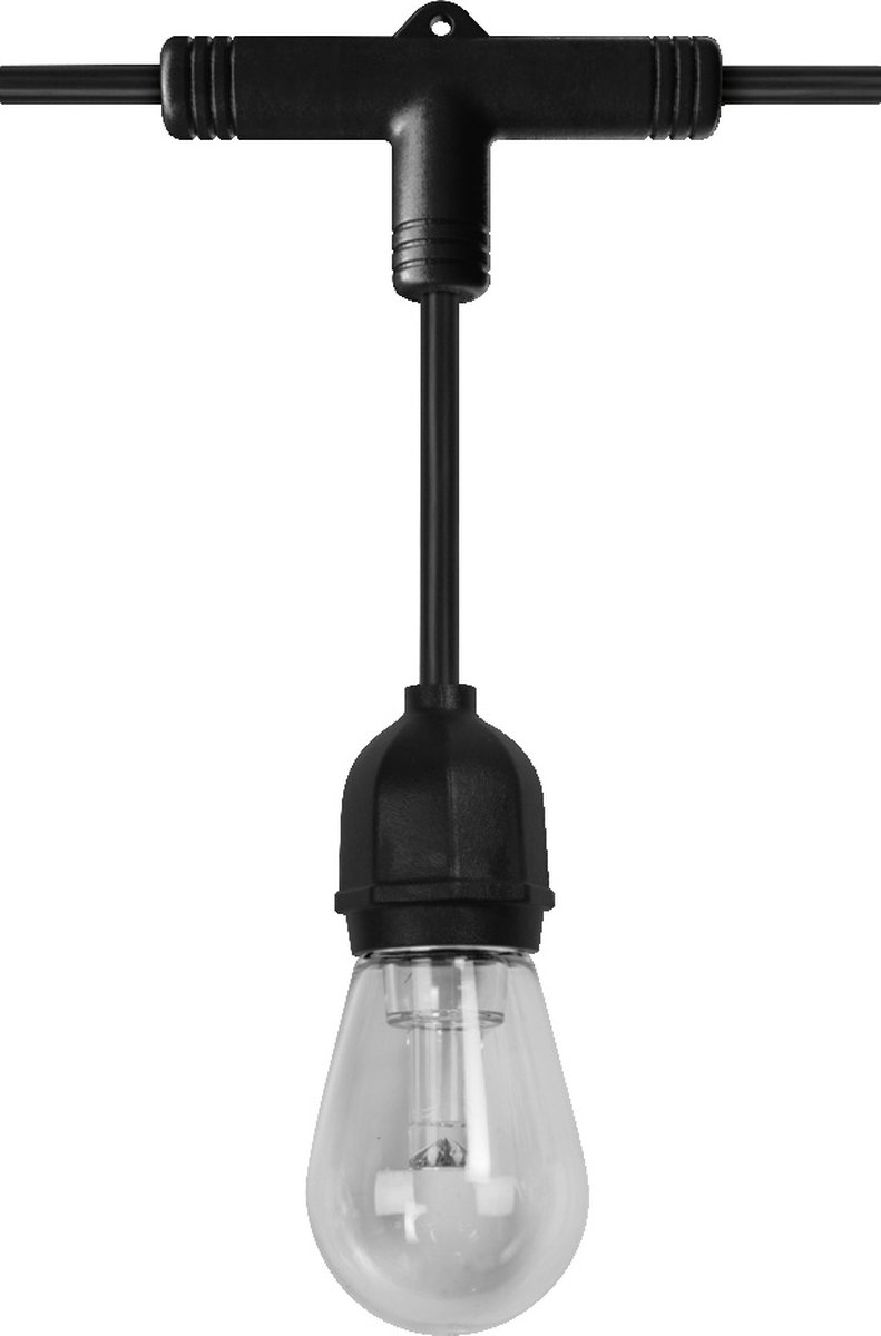 LEDVANCE SMART+ outdoor WiFi lichtsnoer, 4,5W, 240lm, zwart, warm wit licht (3000K) & RGB licht met 16 miljoen kleuren, app bestuurbaar, compatibel met Amazon, Google, IP44