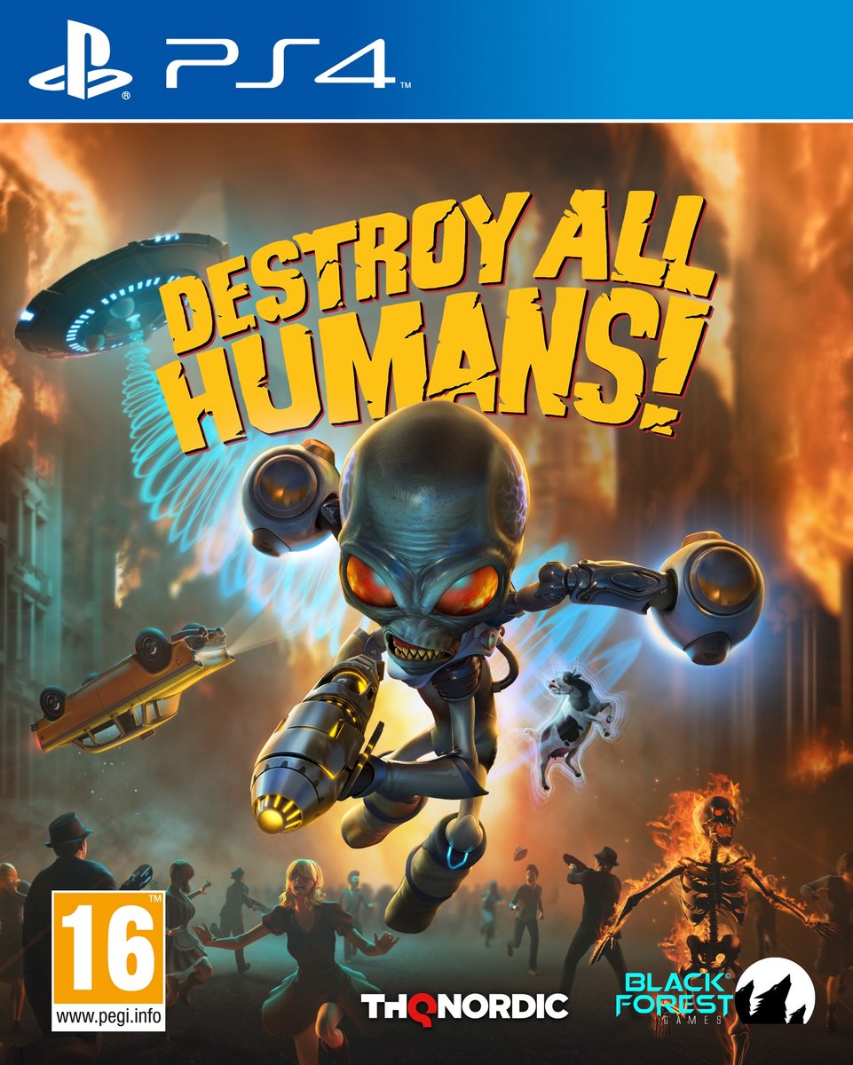 Sony Destroy All Humans! Basis PlayStation 4