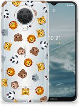 TPU bumper geschikt voor Nokia G20 | G10 Dieren Emojis