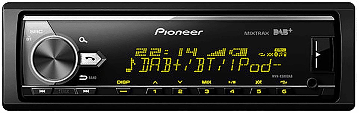 Autorradio cd Bluetooth Pioneer Deh-09Bt - Feu Vert