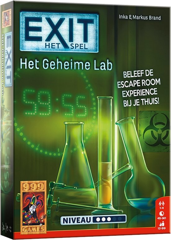 EXIT - Het Geheime Lab - Escape Room