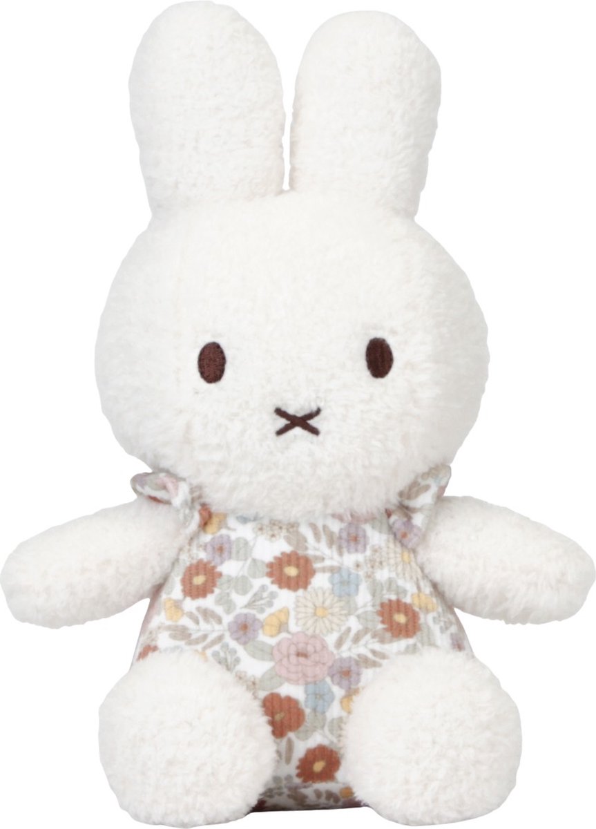 Little Dutch x Nijntje - Giftset Vintage Little Flowers - Knuffel, knuffeldoekje en rammelaar — afbeelding 5
