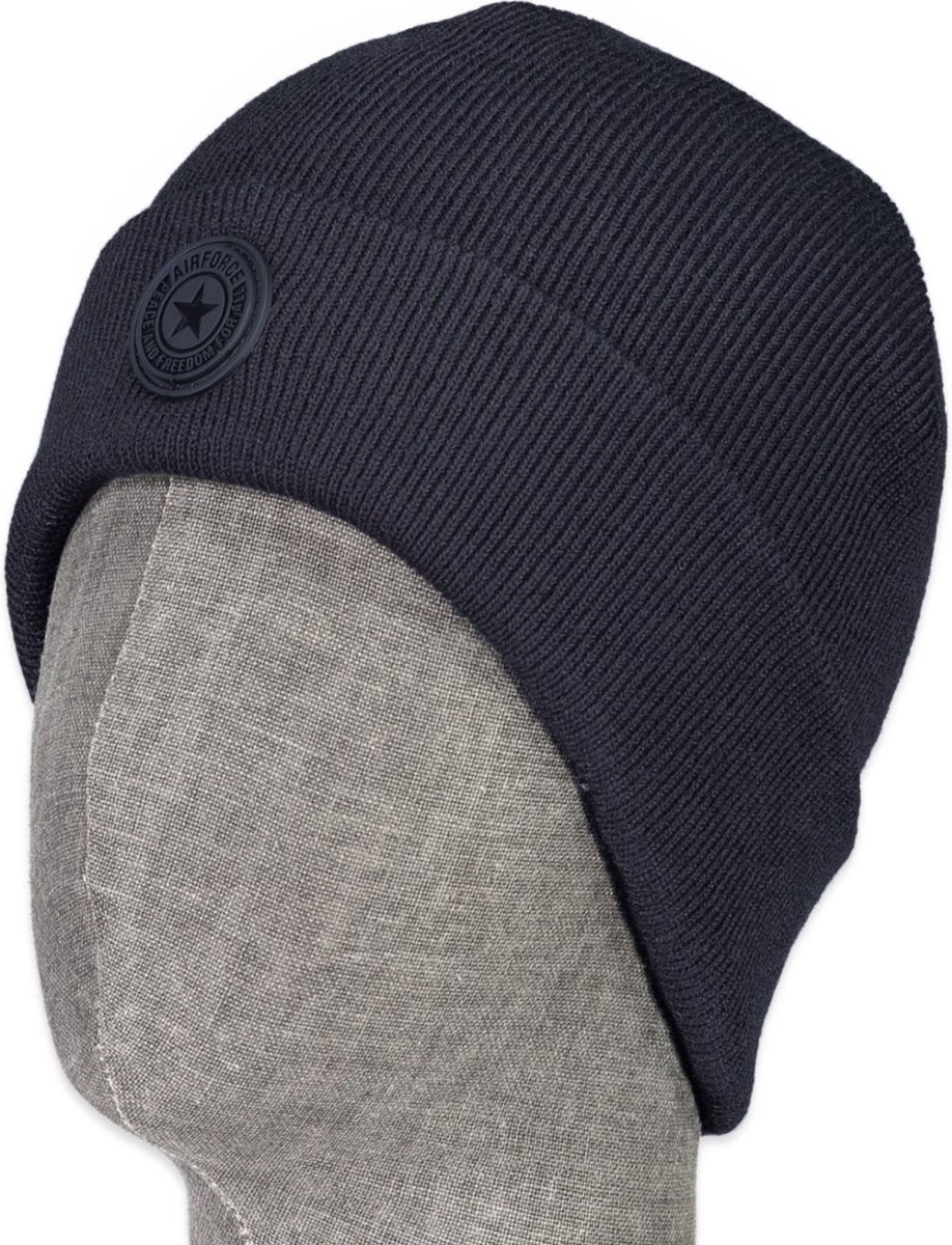 Airforce Caps-Muts Grijs - Maat One size - Mannen - Herfst/Winter Collectie - Acrylic