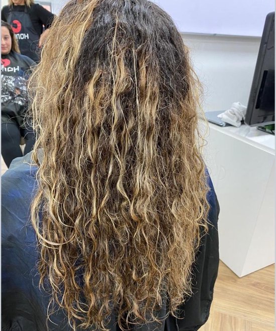 Honma Tokyo Keratine Behandeling Voor fijn en geblondeerd haar te stylen bol