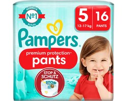 Pampers Premium Protection Pants Maat 5 - 16 Luierbroekjes