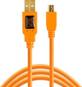 ThetherPro USB 2.0 A Male to Mini-B 5 Pin Cable, Black