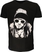 Kurt Cobain Planga Foto T-Shirt - Officiële Merchandise