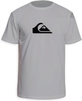Quiksilver - UV Surf T-shirt voor jongens - Solid Streak Korte mouw - UPF50 - Gray Violet - Grijs - maat 134-140cm