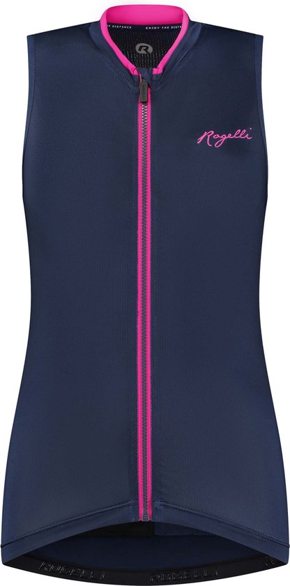 Rogelli Abbey Fietsshirt - Korte Mouwen - Dames - Navy - Nu 46% korting