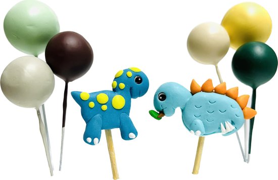 Cápsulas para cupcakes con picks de dinosaurios - 24 unidades por 8,80 Cápsulas para cupcakes con picks de dinosaurios - 24 unidades por 8,80