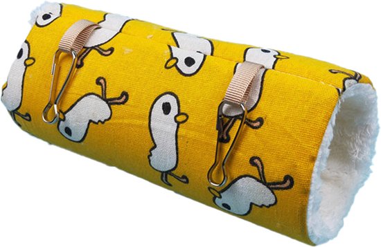 Cavia tunnel fret hangmat klein dier bed rat speelgoed, hamsterbed warm  pluche rat... | bol.com