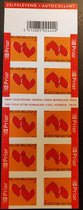 Bpost - Huwelijk - 10 postzegels tarief 1 - Verzending België - Liefde