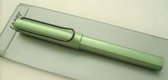 Lamy - stylo roller AL-star - vert argenté avec clip noir