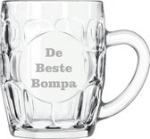 Chope à bière gravée - 55cl - The Best Bompa