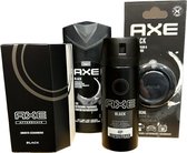 AX Black Package - Après-rasage / Gel douche / Deo Spray / Désodorisant pour voiture