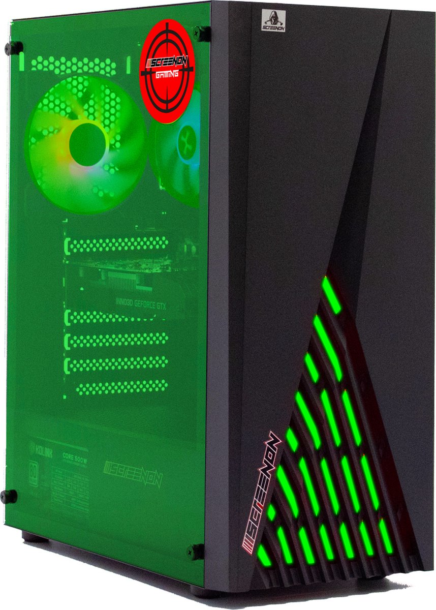 Basis Game PC V2.0 - Ryzen 5 - 8GB DDR4 - 240GB M.2 SSD - Windows 11 Pro - RX 550