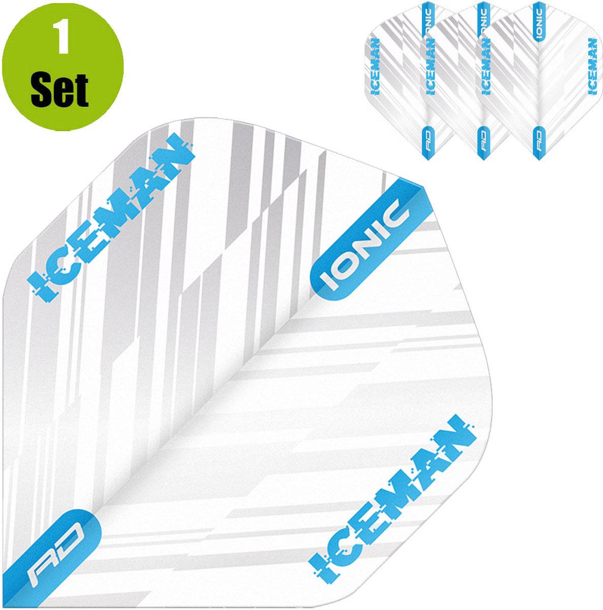 RedDragon Gerwyn Price Hardcore Ionic - Wit