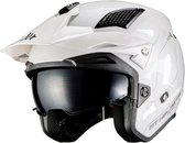 MT HELMETS District SV Solid Jet Helm -Gloss Pearl White XS