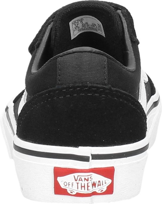 VANS YT Ward V (SUEDE/CANVAS)BLACK/WHITE -Maat 34 - Vans