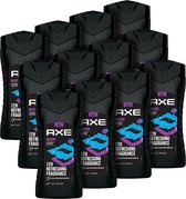 Axe Gel douche et shampooing 3-in-1 - Marine 250 ml - Pack Économique 12 x 250 ml