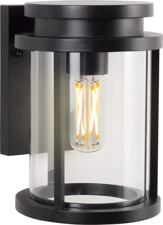 KS Verlichting Sydney Muurlamp Zwart