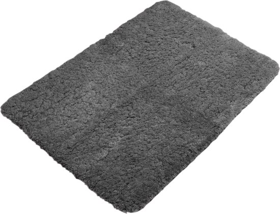 Tapis de bain microfiber antislip 60x120 grey