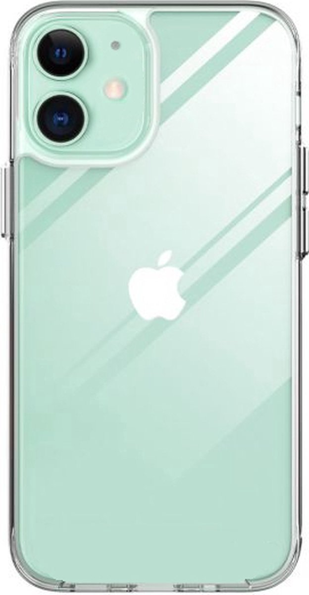 Apple iPhone 12 / 12 Pro Transparante Hoesje / Protection Cover Case – Telefoonhoesje met Achterkant & Zijkant bescherming – Transparante Beschermhoes - Bescherming Tegen Krassen & Stoten