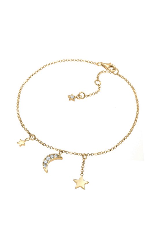 Elli Orecchini Donna A Forma Di Luna E Stella In Argento Sterling 925 - Gioielli Astro Fatti A Mano, Regalo Ideale