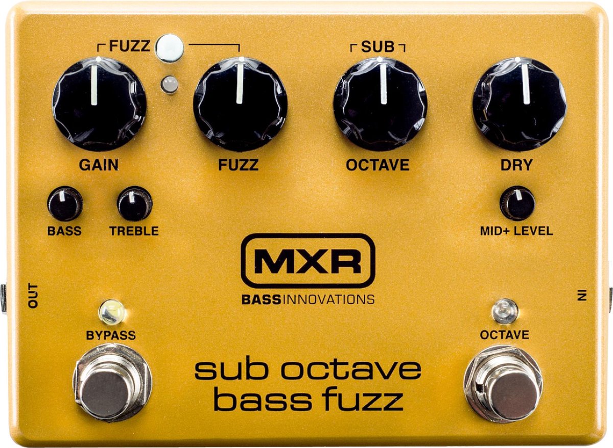 MXR M287 Sub Octave Bass Fuzz - Bass effect-unit