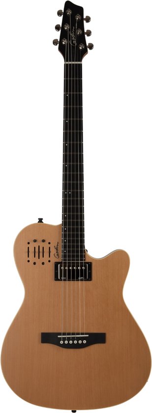 Godin A6 Ultra Natural roundback gitaar