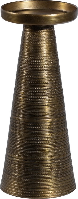 BePureHome Kandelaar Grab - Metaal - Antique Brass - 26x11x11