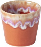 Costa Nova - servies - espresso kop - Grespresso rood - aardewerk -  set van 8 - H 5,9 cm